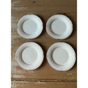 Set of4 Bread & Butter Plates Dishes Golden Cove Noritake Fine China Japan #7719